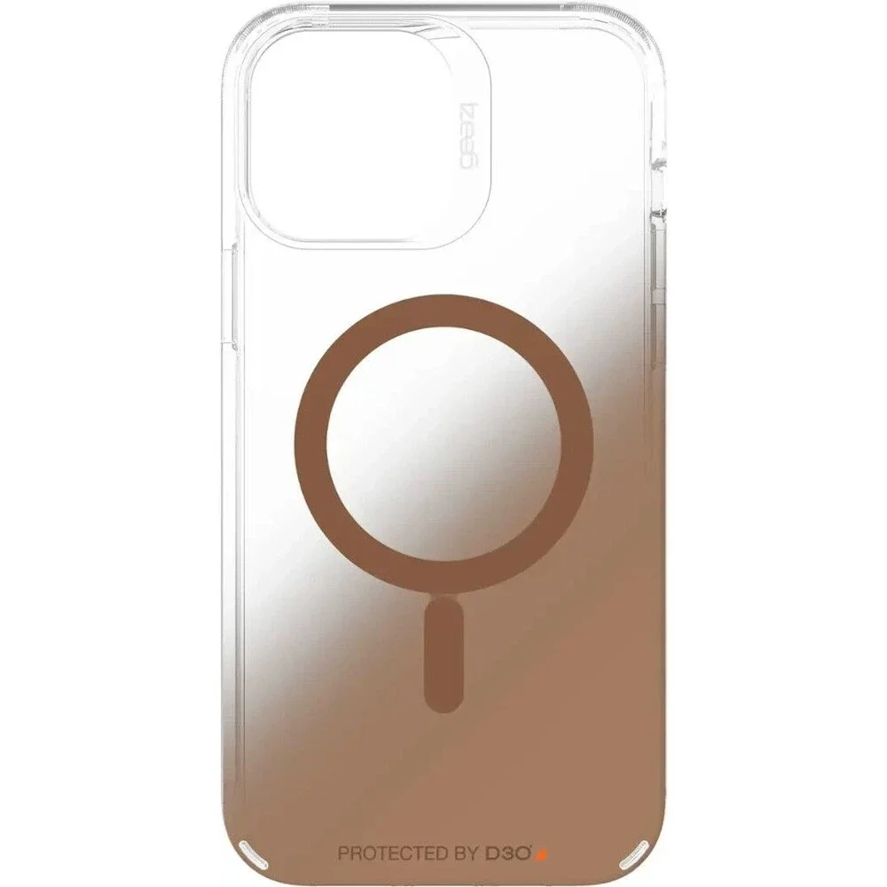 ZAGG Gear4 Milan Snap MagSafe Case for iPhone 13 Pro Max | Gold | Luxury Case